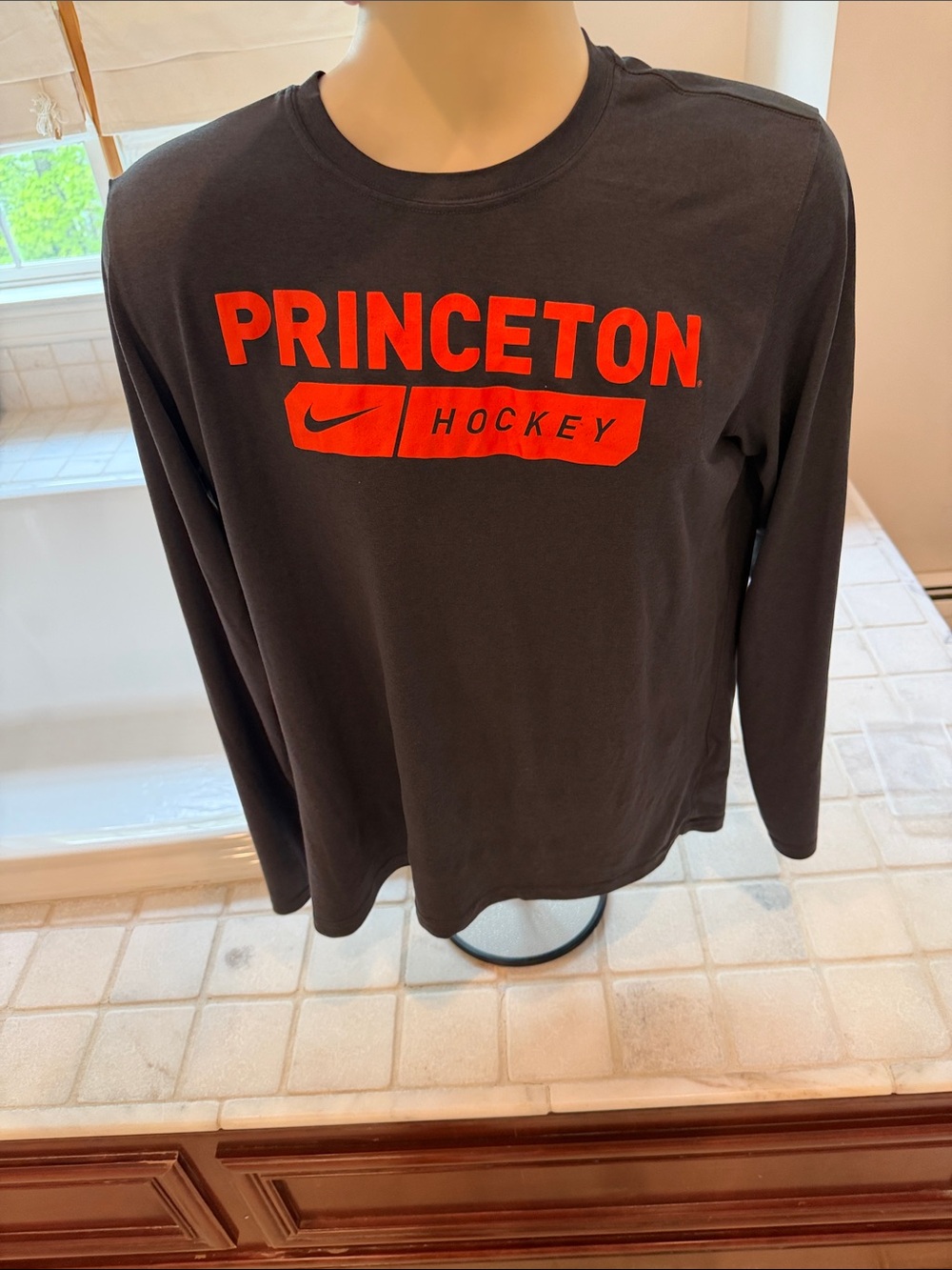 Nike Princeton Hockey Long Sleeve Shirt